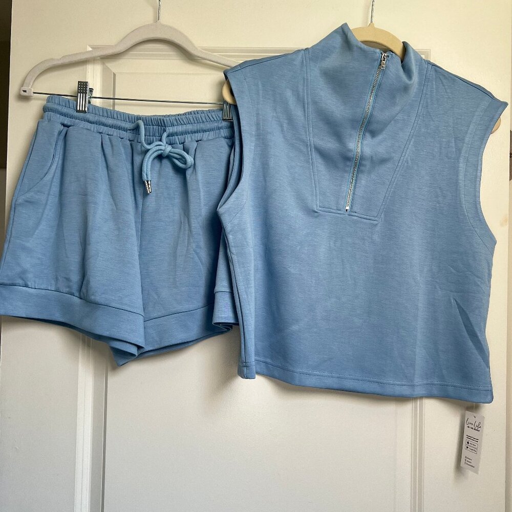 Cupshe Blue Set
